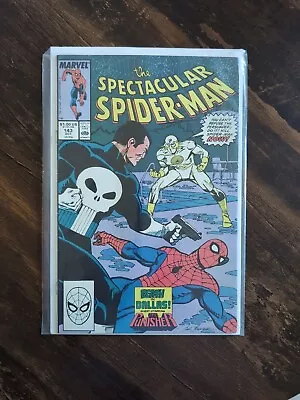 Buy Peter Parker, The Spectacular Spider-Man #143 - (1988) - Featuring The Punisher • 3£