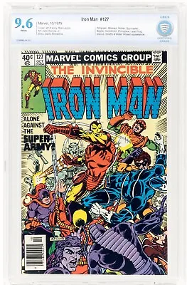 Buy 🔥 Iron Man #127 1979 NEWSSTAND CBCS 9.6 John Romita And Bob Layton Art Cgc • 61.52£