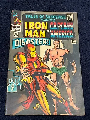 Buy Tales Of Suspense Feat Iron Man And Captain America #79 (July 1966) ✨ Marvel • 39.51£