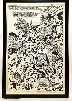 Buy Fantastic Four Annual #6 Pg. 26 By Jack Kirby 11x17 FRAMED Original Art Poster M • 47.53£
