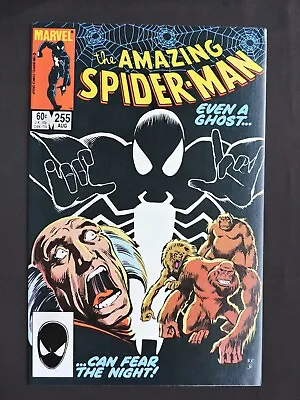 Buy The Amazing Spider-Man Comic Book #255 (Aug 1984) NM-VF+  First App Of Black Fox • 6.29£
