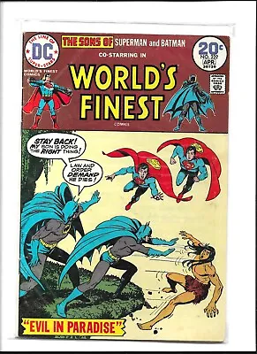Buy World's Finest Comics #222 The Sons Of Superman And Batman • 9£