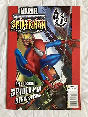 Buy Ultimate Spider-Man Issue 1 Powerless Marvel 2002 UK Panini Comics Issue • 20£