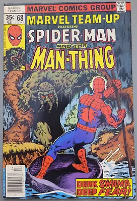 Buy Marvel Team-Up Spider-Man 68 1978 Key Issue Newsstand 1st App D'Spayre (1) *CCC* • 20.06£