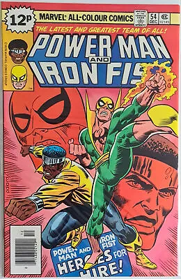 Buy Power Man And Iron Fist #54 (12/1978) - Become Heroes For Hire, Classic - Marvel • 5.15£