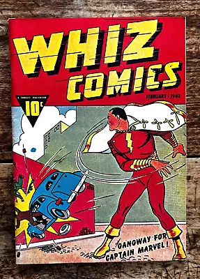 Buy WHIZ COMICS #2 Fawcett/Rare Nostalgia Inc Reprint From 1974/Capt. Marvel • 50£