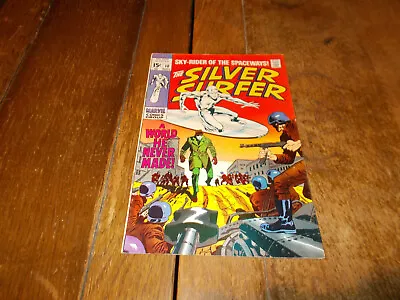 Buy Silver Surfer #10 - Marvel 1969 Silver Age 15c Stan Lee, John Buscema FN • 25.95£
