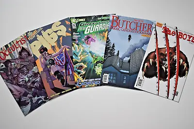 Buy Comics BUNDLE 5x The BOYS DC Green Lantern Butcher PIGS Cult Dark Horse Dynamite • 5.99£