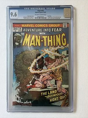 Buy Adventure Into Fear #19 CGC 9.6 1st HOWARD THE DUCK Man-Thing Comic 12/73 Korrek • 1,035.64£