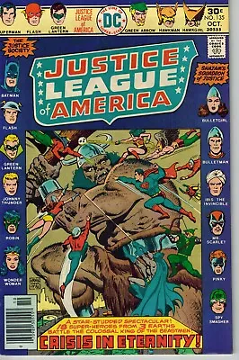 Buy Justice League Of America #135 Oct 1976 Vol 17 • 14.40£