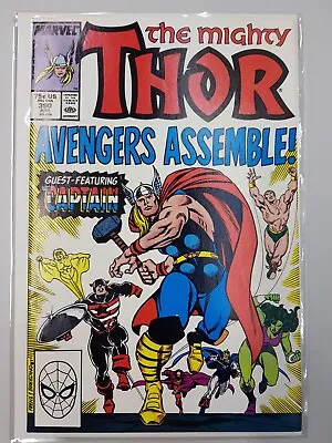 Buy The Mighty Thor #390 - Captain America Lifts Mjolnir - KEY - 1988 - • 35£