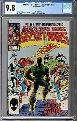 Buy Marvel Super Heroes Secret Wars #11 CGC 9.8 • 150.74£