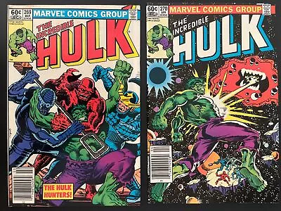 Buy The Incredible Hulk #269 & 270 (Marvel) Lot Of 2 Comics Newsstand • 11.98£