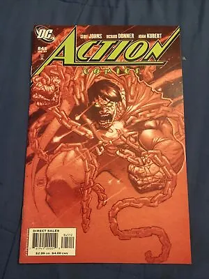Buy Action Comics #845 Rare 2nd Print Variant Last Son Part 2 DC 2007 • 7.94£