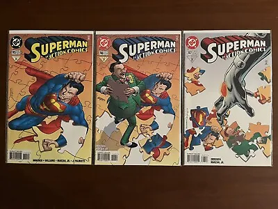 Buy Superman Action Comics #745 #746 #747 (DC Comics 1998) • 11.04£