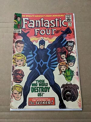 Buy Fantastic Four #46 (1961) 1st Black Bolt & 2nd Inhumans VG Kirby Marvel Vintage • 57.32£