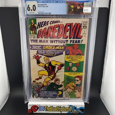 Buy Daredevil #1 Cgc 6.0 1st Matt Murdock Foggy Nelson Karen Page 4356353001 • 4,741.27£
