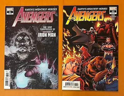 Buy Avengers #31 & 32 (Marvel 2020) NM Comics, A Covers • 16.88£