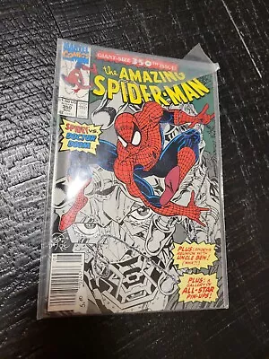 Buy Marvel Comics The Amazing Spider-Man #350   1991 Erik Larsen Art NM/M Vol 1 • 7.09£