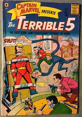 Buy Captain Marvel Presents The Terrible 5.  #1, 1966. Silver Age.M.F. Enterprises. • 15£
