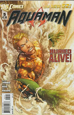 Buy Dc Comics Aquaman #5 March 2012 1st Print New 52 Vf • 3£
