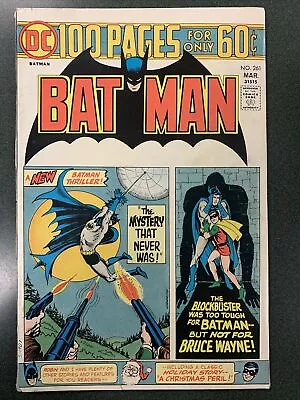 Buy Batman #261 (DC, 1975) 100-Page Giant Nick Cardy VG/FN • 30.42£