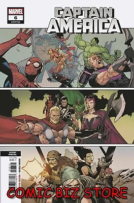 Buy Captain America #6 (2019) 2nd Printing Yu Variant Cover Marvel Comics • 3.35£