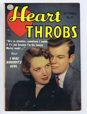 Buy Heart Throbs #14 Quality Pub. 1952 '' I Was Nobody's Girl '' • 59.30£