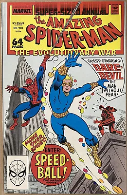 Buy Amazing Spider-Man Super Sized Annual #22 1988 1st Speedball App Nice Key 🔑 • 19.99£