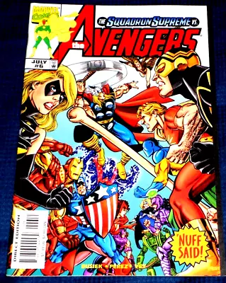 Buy THE AVENGERS  #6  Vol.3   (MARVEL) - NEARLY A MINT COPY - BEAUTIFUL INKS • 7.99£