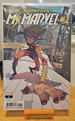 Buy The Magnificent Ms. Marvel #1 May 2019, Vgc, Bagged And Boarded, 1st Issue! • 7£
