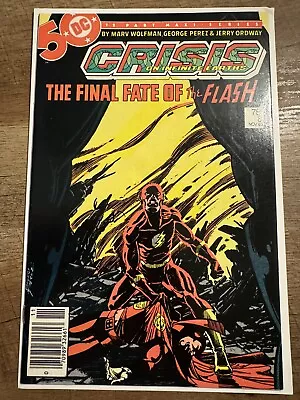 Buy Crisis On Infinite Earths # 8 Newsstand - Death Of Barry Allen Flash NM Not CGC • 31.62£