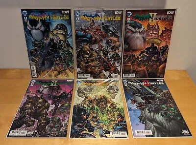 Buy DC IDW Comics Batman Teenage Mutant Ninja Turtles TMNT II 2 #1-6 Complete Set  • 24.99£
