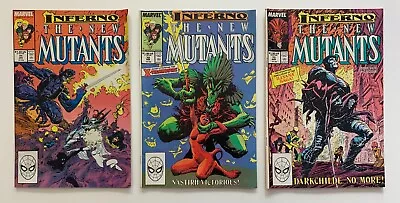 Buy New Mutants #71, 72 & 73 Copper Age Comic Books (Marvel 1989) 3 X FN- • 14.95£