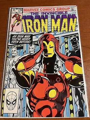 Buy Iron Man # 170 Marvel Comics 1983 VF - 1ST APPEARANCE JAMES RHODES AS IRON MAN • 7.13£