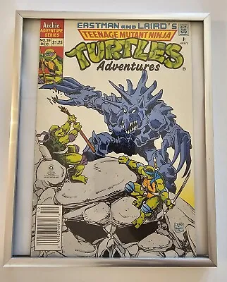Buy Teenage Mutant Ninja Turtles Adventures Comic 39 Framed Display • 15.77£