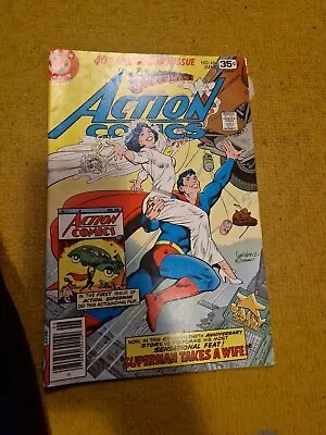 Buy Action Comics #484 (DC Comics 1978) 40th Anniversary - SUPERMAN TAKES A WIFE! • 3.99£