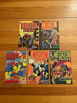 Buy Megaton Man #1 #2 #3 #4 #5 By Don Simpson Kitchen Sink Comics 1989 ^ • 19.75£