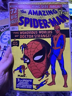 Buy Marvel Comics - The Amazing Spider-man 2 Special King Size Annual - Dr Strange • 90£