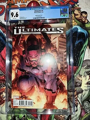Buy Ultimates #1 1:50 Art Adams Galactus Cgc 9.6 Marvel 2016 First Appearance Ayo • 119.84£