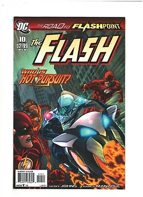 Buy Flash #10 NM- 9.2 DC Comics 2011 Geoff Johns Road To Flashpoint • 1.94£