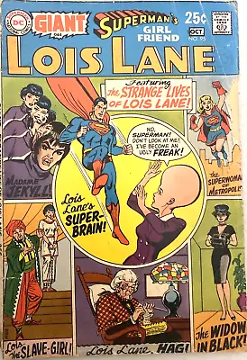Buy Superman's Girlfriend Lois Lane # 95.  October 1969.  Gd/vg 3.0.  Curt Swan-cvr • 5.99£