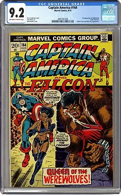 Buy Captain America #164 CGC 9.2 1973 3881591006 • 137.86£