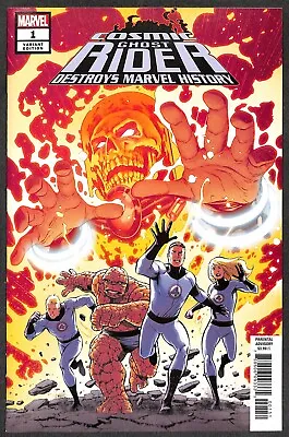 Buy Cosmic Ghost Rider Destroys Marvel History #1 Carlos Pacheco 1:10 Variant • 6.95£