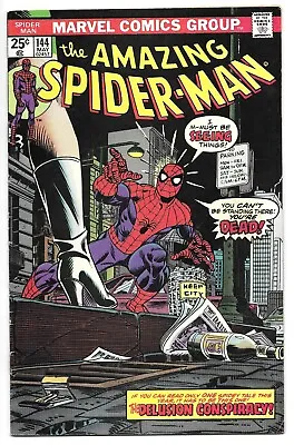 Buy The AMAZING SPIDER-MAN #144 MARVEL COMIC BOOK 1st Full Gwen Stacy Clone App 1975 • 47.49£