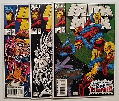 Buy IRON MAN #294-296 (295) SET 1993 - TECHNOVORE INFINITY CRUSADE - Marvel LOT VF • 5.52£