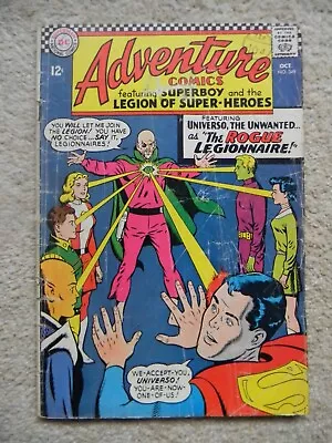 Buy ADVENTURE COMICS #349 - DC Comics - 1966 - 1st App. Of Universo & Rond Vidar  • 9£