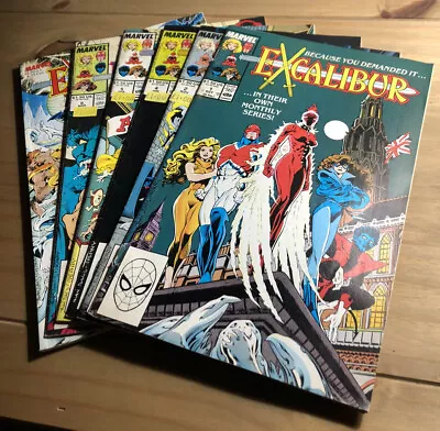 Buy Marvel Excalibur Comic Books Vol 1, Nos 1, 2, 4, 5, 6 And Special Edition • 75£