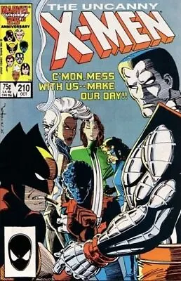 Buy Uncanny X-Men (1963) # 210 (5.0-VGF) MUTANT MASSACRE 1986 • 9£