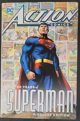 Buy Action Comics 80 Years Of Superman HC DC Comics 2018 VF-NM 8.0-9.0 Or Better! • 23.69£